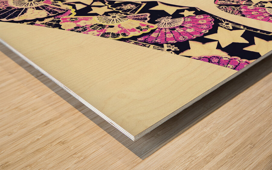 Sideshow media circus Wood print