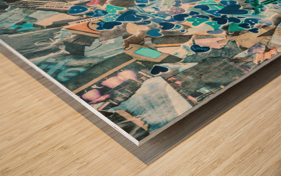 Ride of romance Wood print