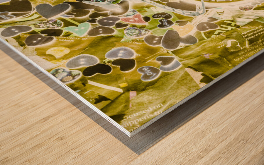 Love of the chase Wood print