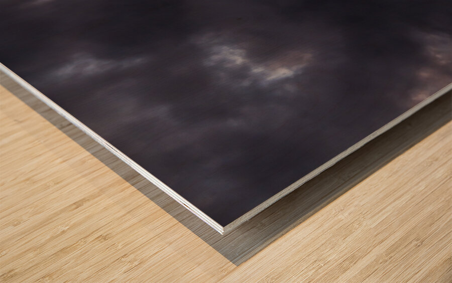 Of drama and depth Wood print