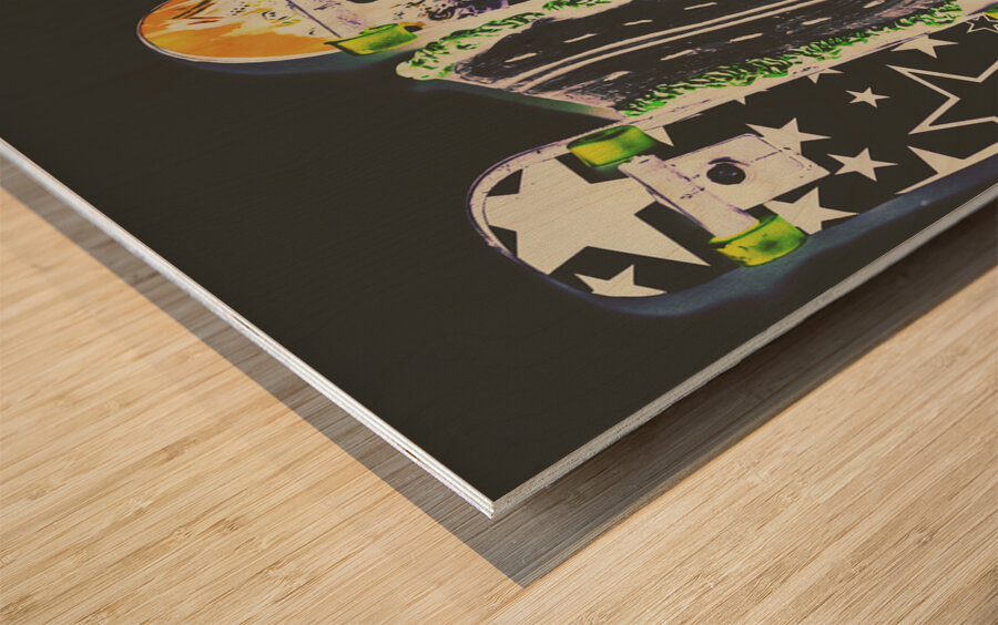 Freestyle freeway Wood print