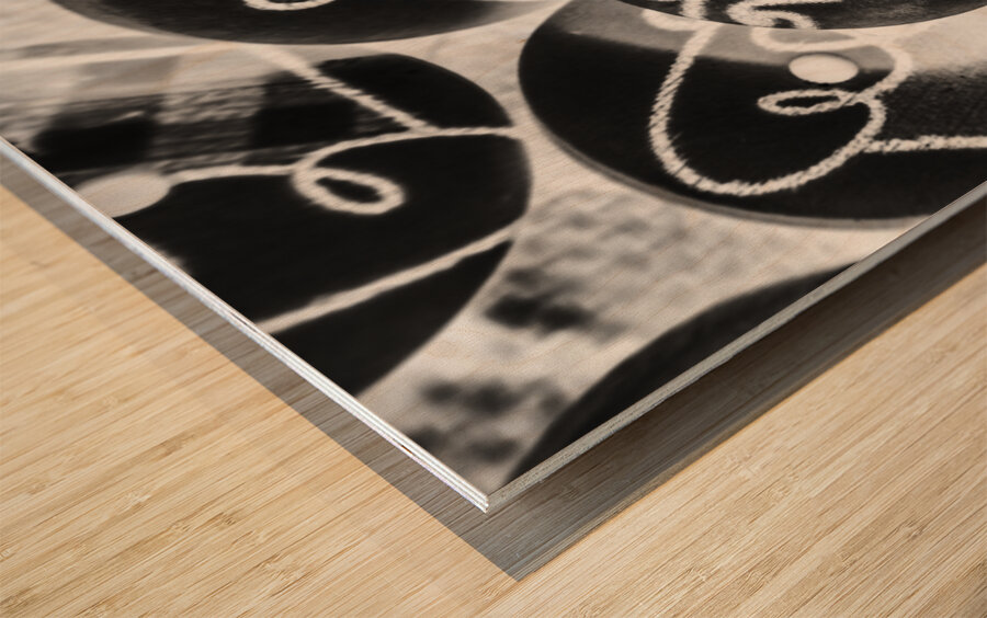 Bakehouse buttoning Wood print