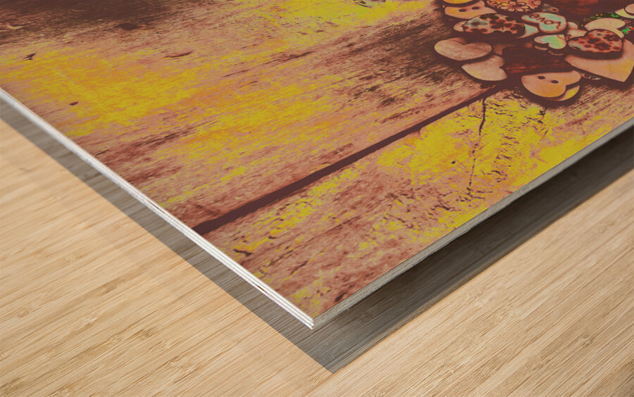 Passion for fashion Wood print