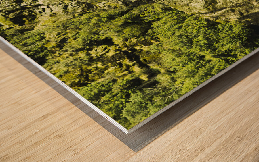 Cascading falls Wood print