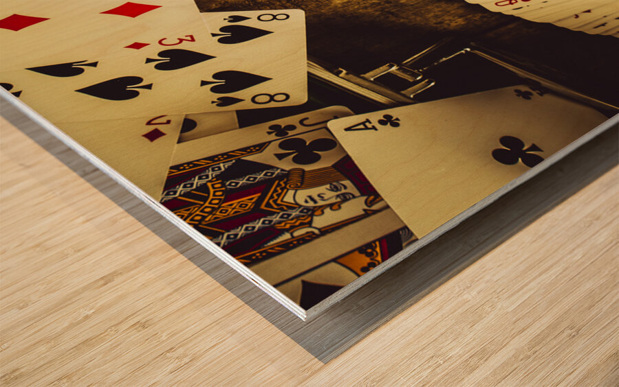 Western straight shooter  Wood print