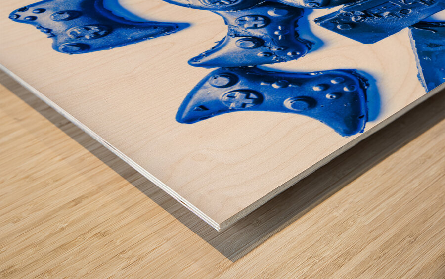 Padded out Wood print