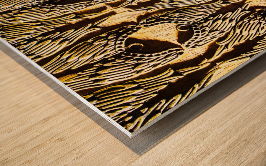 Angelic patterns Wood print