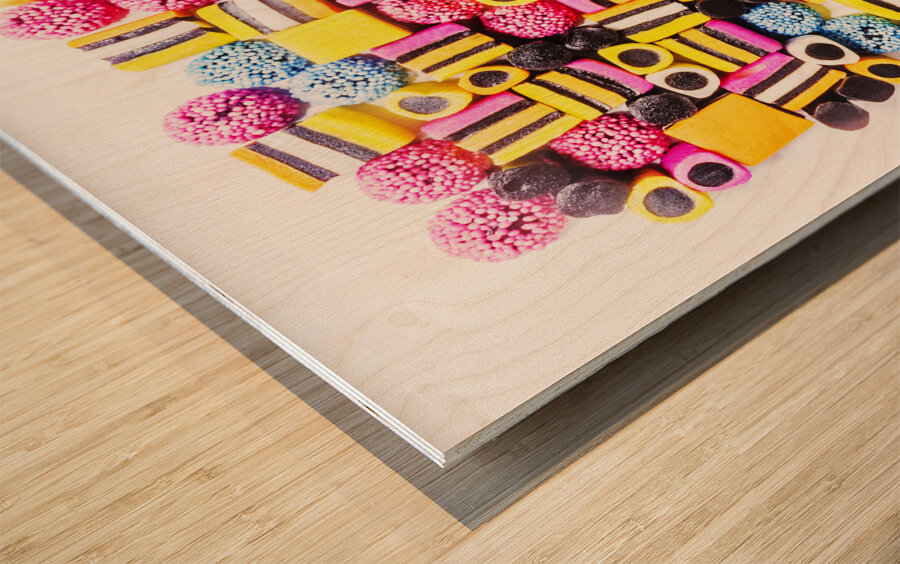 Licoriched Wood print