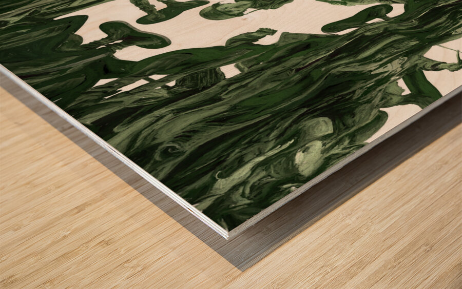 Lt. Sir Render and the Molten Brigade Wood print