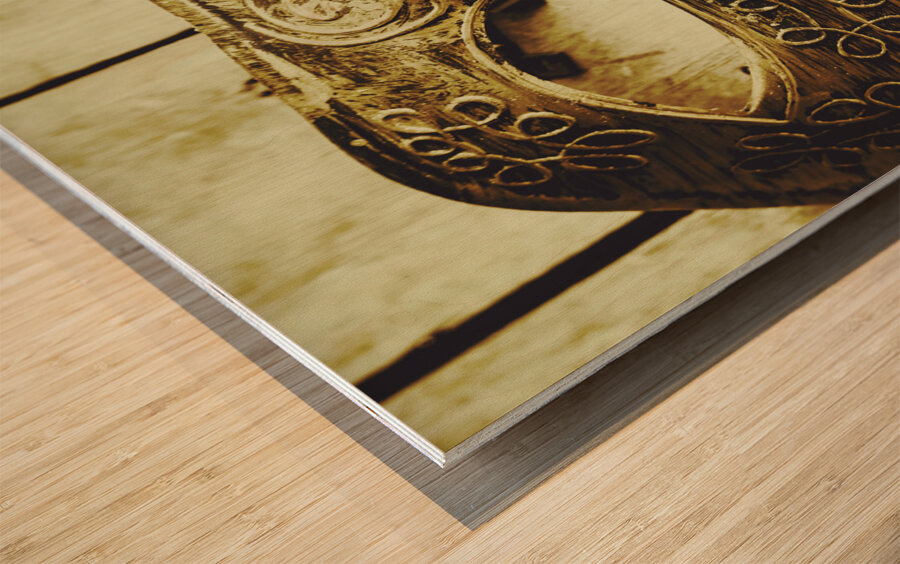 Keys to the kingdom Wood print