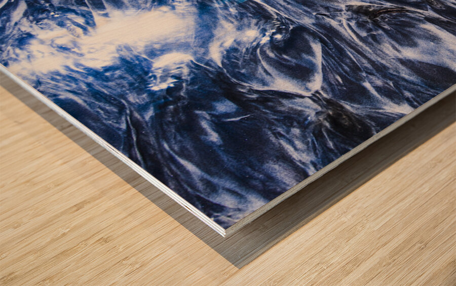 Natures abstract Wood print