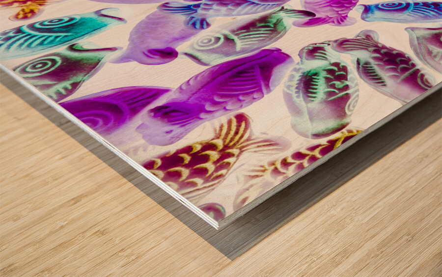 Pop Koiture Wood print