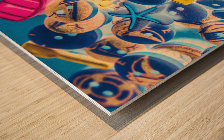 Paddle pop art Wood print