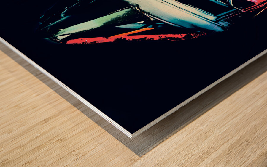 Pop Art Escapade  Wood print