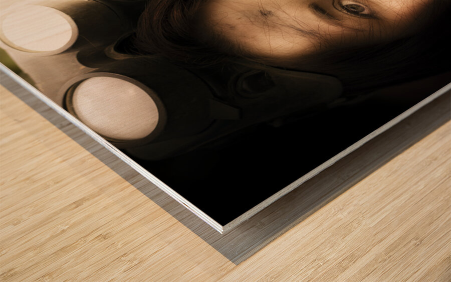 Factory antiquity Wood print