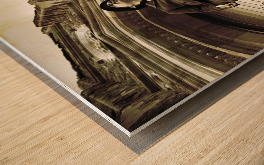 Waiting By Deaths Door Wood print