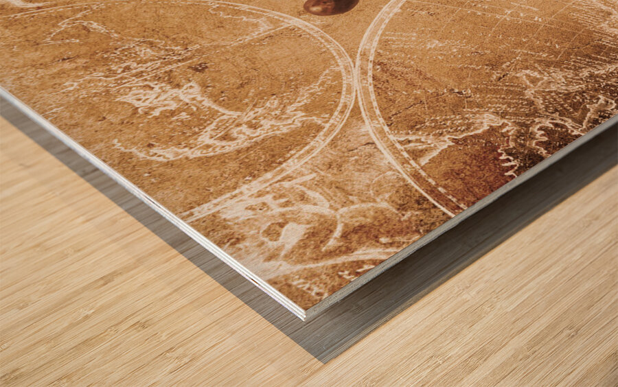 Nautical exploration  Wood print