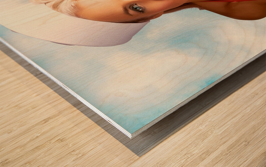 Starboard beauty Wood print