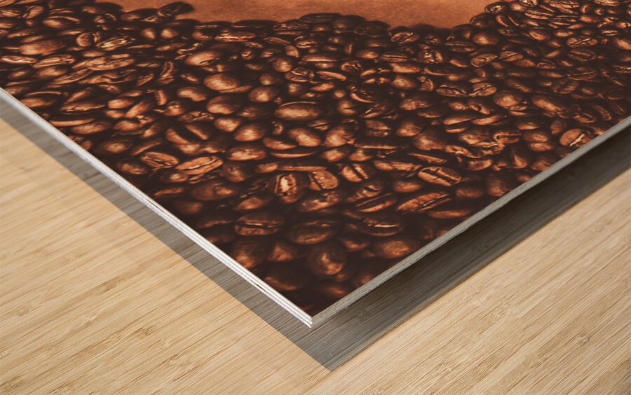 Australian made coffee Wood print