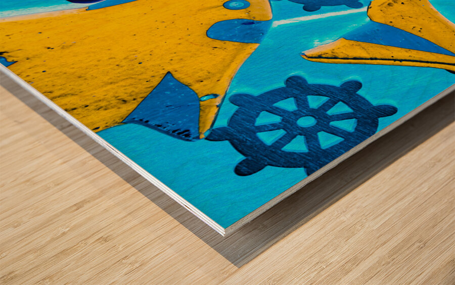 Underwater exotics  Wood print