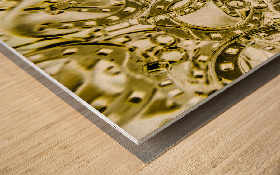 Charming western Wood print