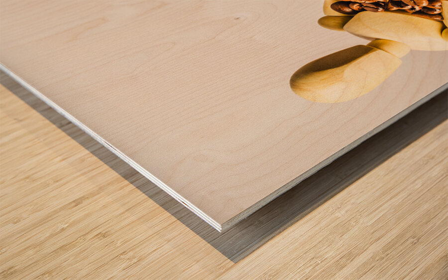 Baristacrat Wood print