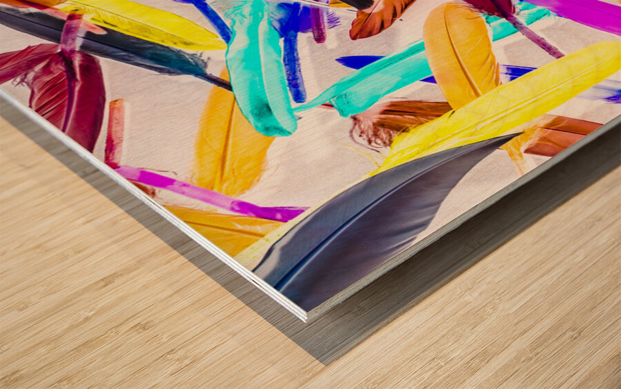 Universal Inverse Wood print