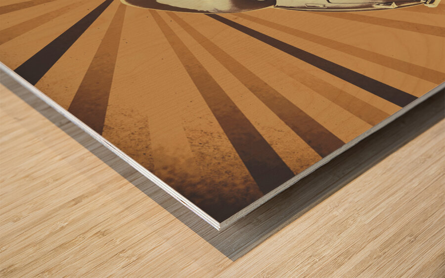 Return of the XK120 Wood print