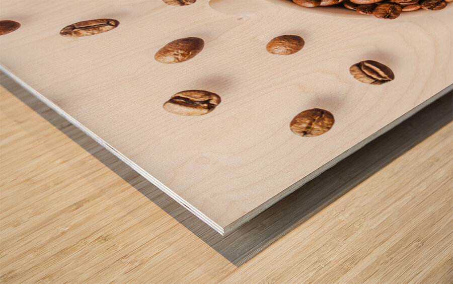 Express Oh Wood print