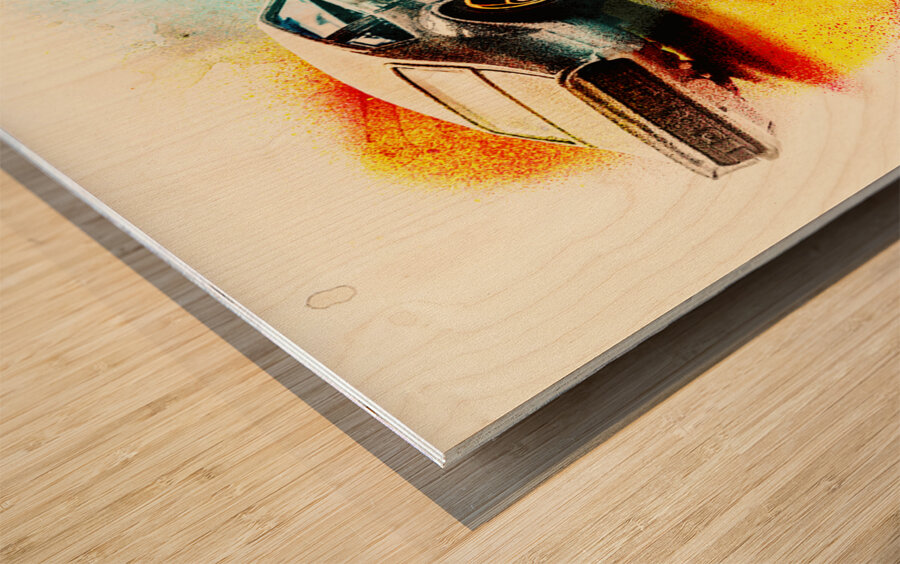 Urbanized Wood print