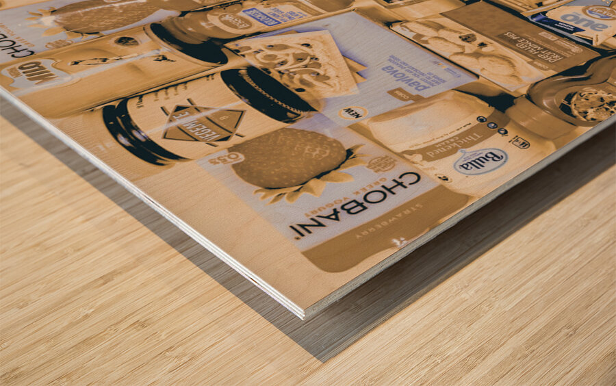 Soup is so…. yesteryear Wood print