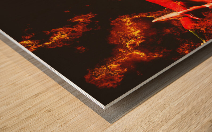 Culinary de-light Wood print