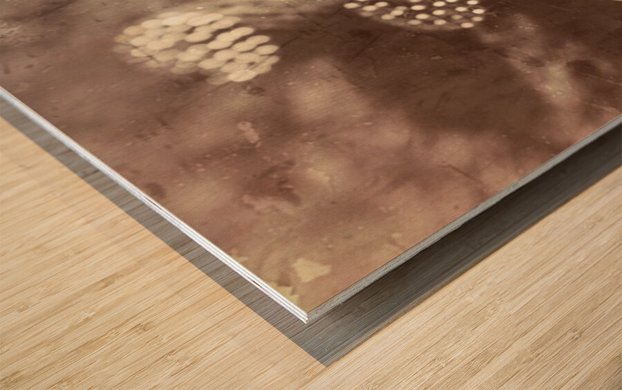 A vintage stitch up Wood print