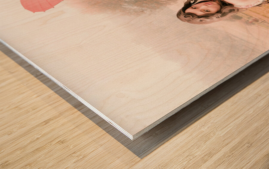 Landscape Wood print