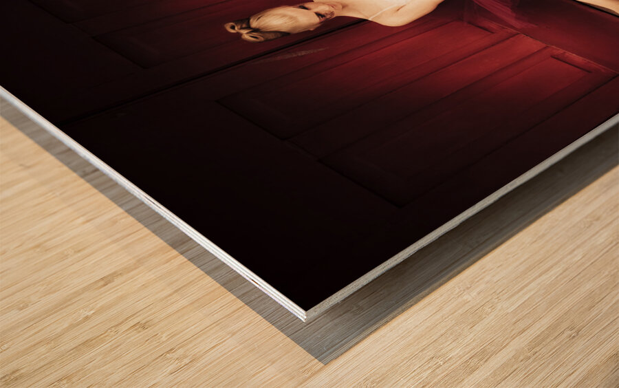 Sad Dancer Wood print