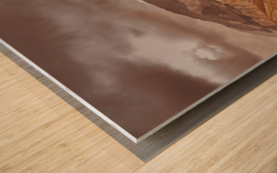 Wonderful western wilderness Wood print