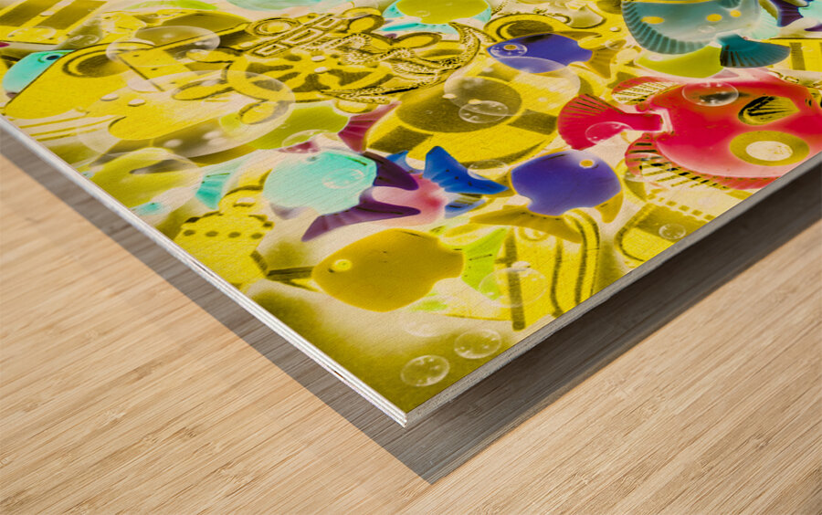 Story seas Wood print