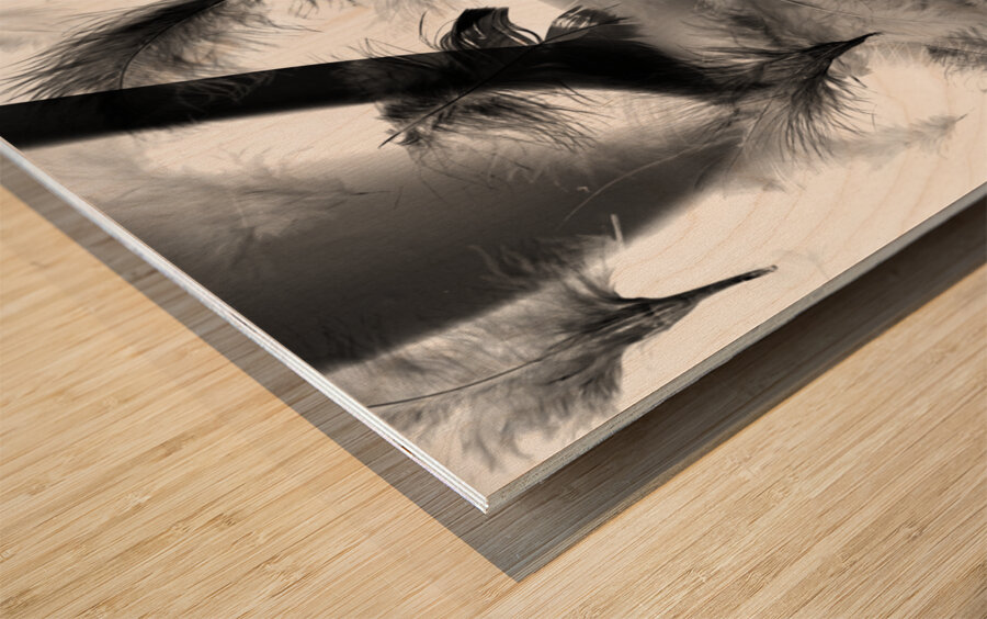 Harellucination Wood print