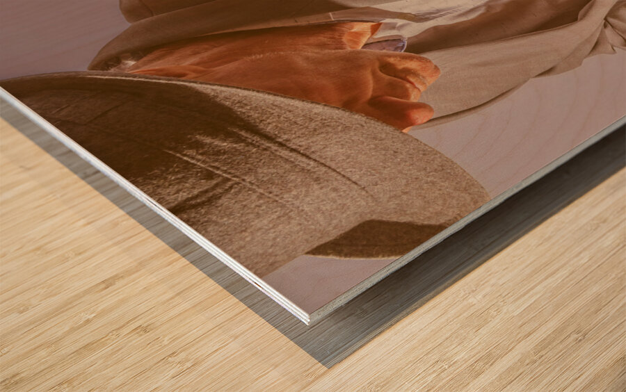 True crime nostalgia Wood print