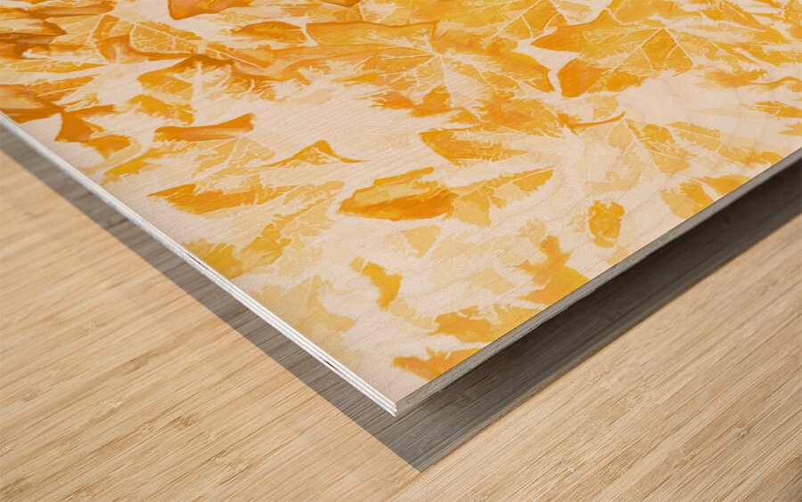 Natural release Wood print