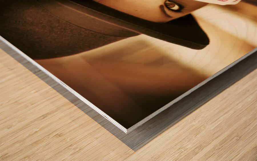 Gypsy Fortune Teller Wood print