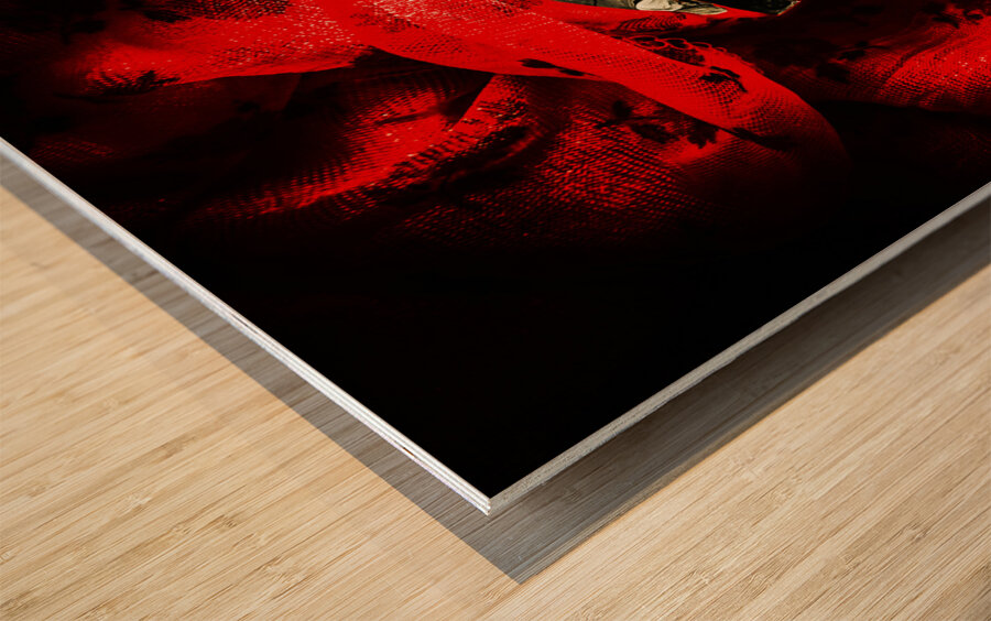 Classic evening cabaret  Wood print