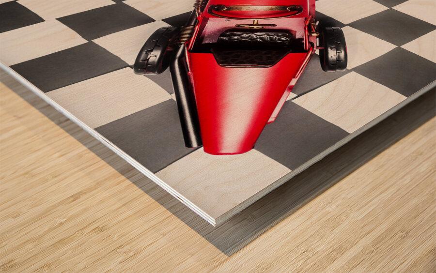 For the win Wood print