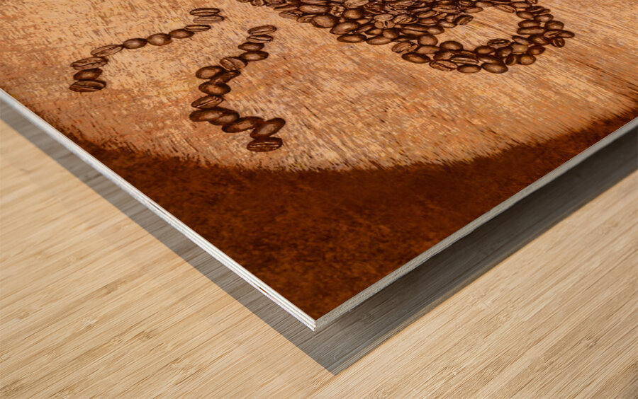 Rustic roast Wood print