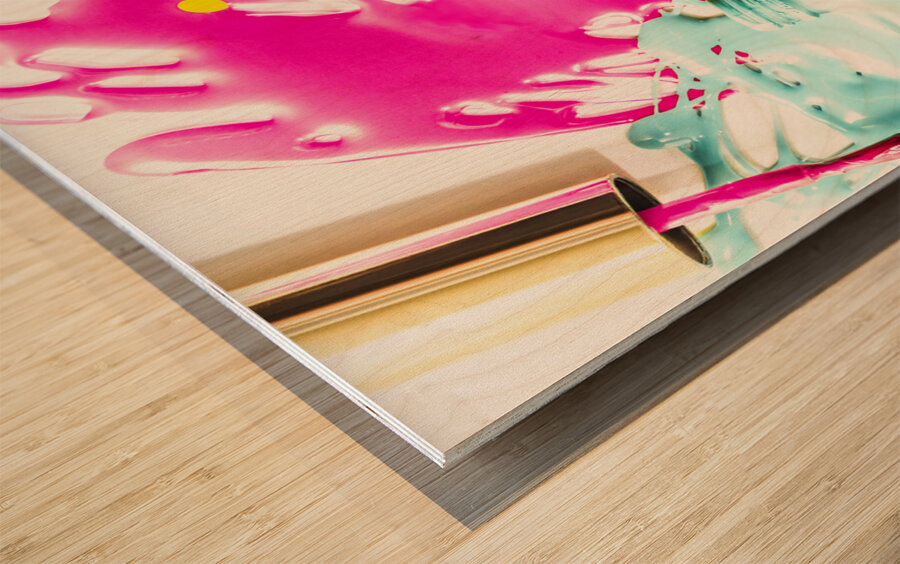 Nailed it Wood print