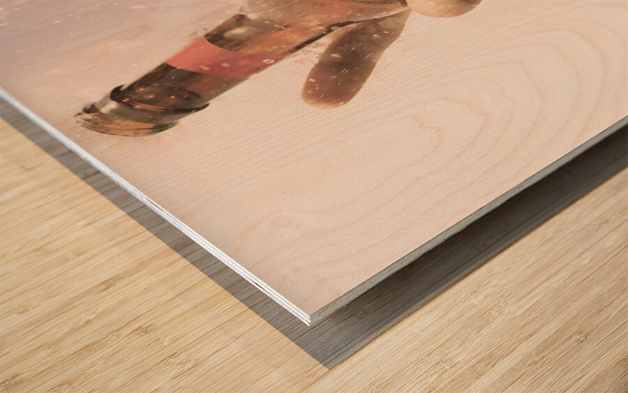 Salute to beer drinking songs  Wood print