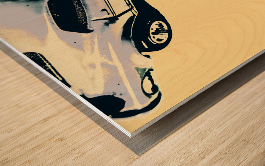 Lifting shop specs Wood print