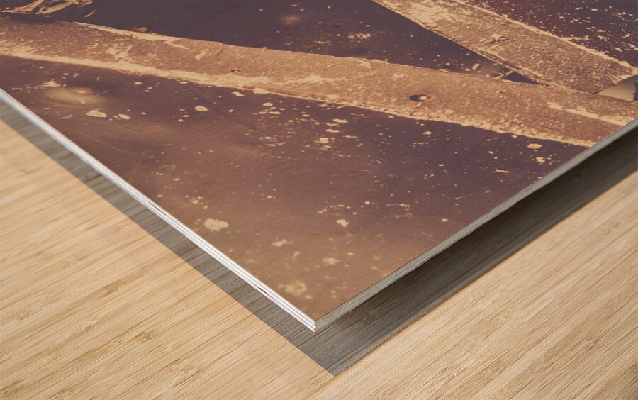 Dark chocolate delight Wood print