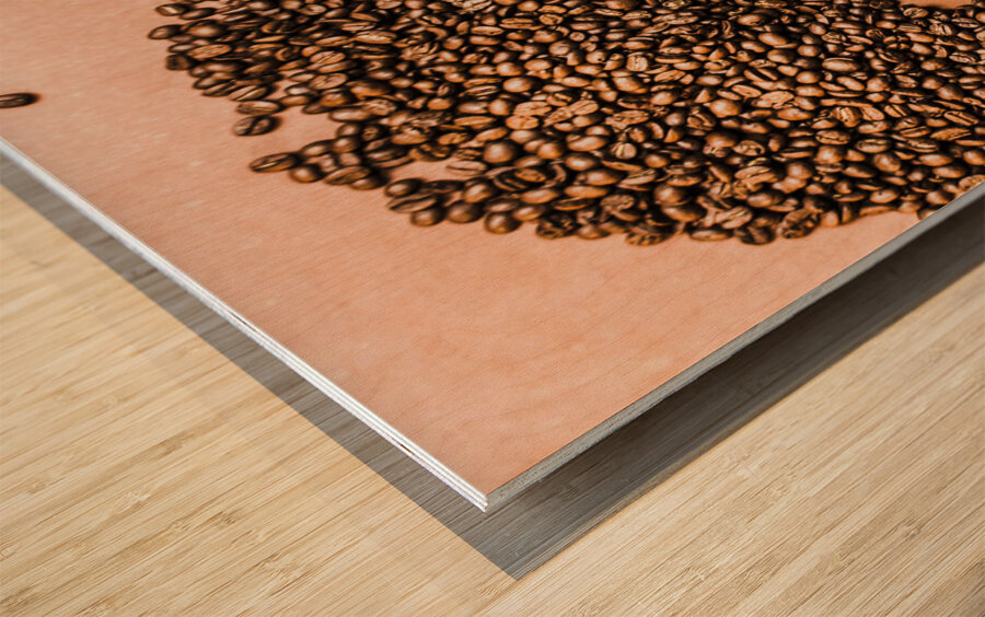 Australia cafe artwork Wood print