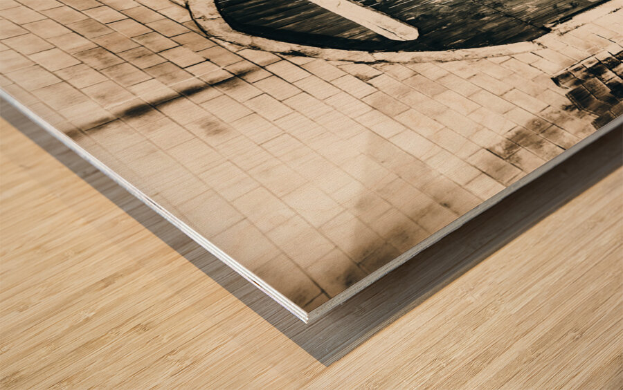 Netherworld queen stuck in never never land Wood print